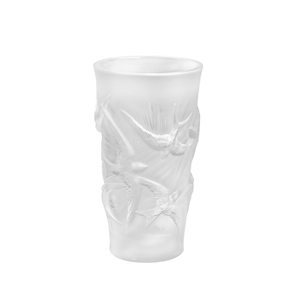 Lalique Hirondelles Small Vase