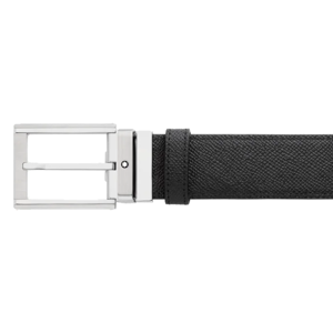 Montblanc Black/Brown 35mm Reversible Leather Belt