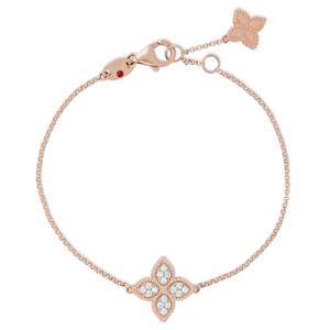 Roberto Coin PRINCESS FLOWER BRACELET WITH DIAMONDS