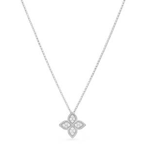 Roberto Coin PRINCESS FLOWER PENDANT WITH DIAMONDS