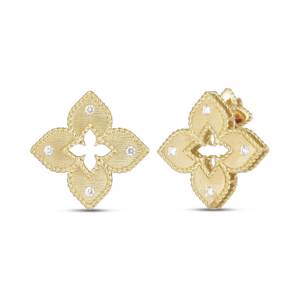 Roberto Coin VENETIAN PRINCESS EARRINGS WITH DIAMONDS