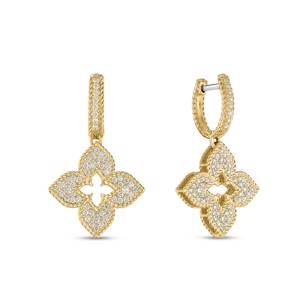 Roberto Coin VENETIAN PRINCESS EARRINGS WITH DIAMONDS