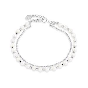 Dower & Hall White Freshwater Timeless Pearl Bracelet