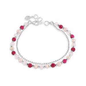 Dower & Hall Pink Blossom Orissa Bracelet