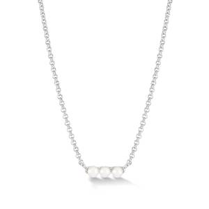 Dower & Hall Timeless Triple Pearl Row Pendant