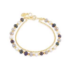 Dower & Hall Mixed Freshwater Timeless Pearl Bracelet