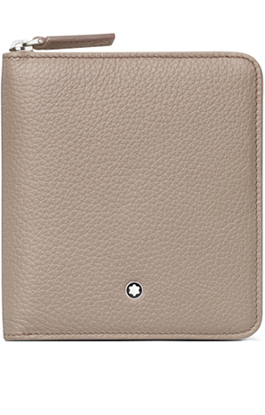 Montblanc Softgrain Beige Leather Wallet 111217