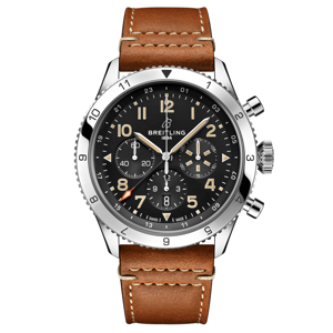 PRE-OWNED BREITLING SUPER AVI B04 CHRONOGRAPH GMT 46 P-51 MUSTANG